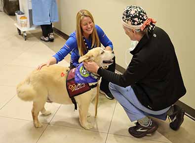 Pet Therapy at Tanner